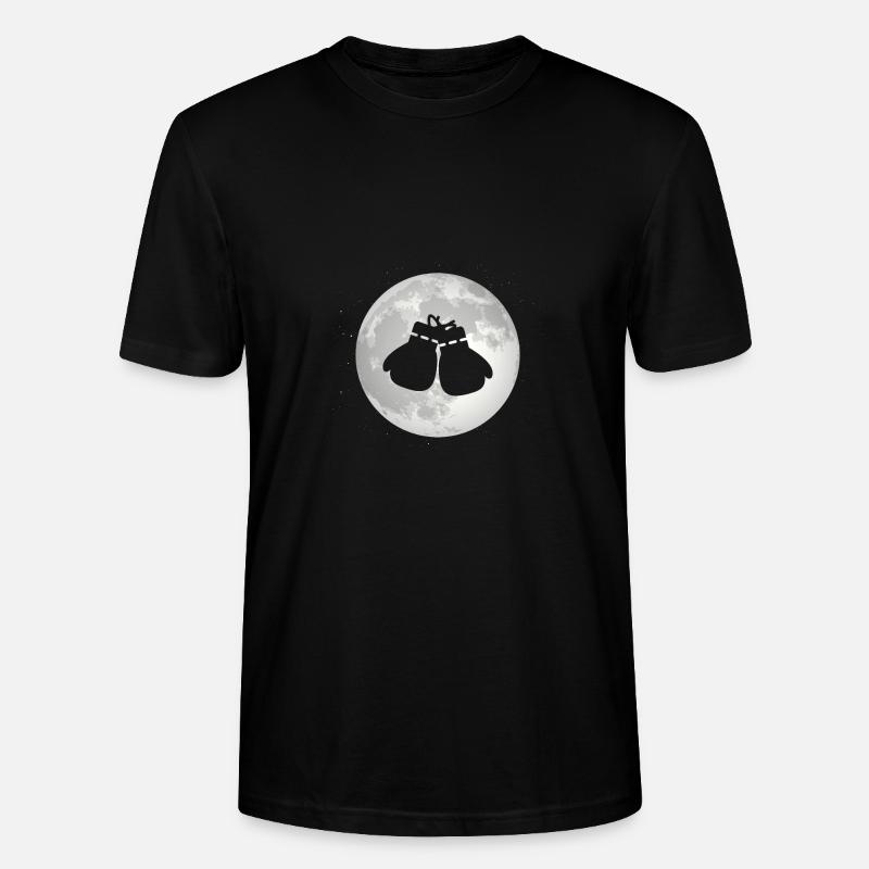 Pleine Lune - Gants de boxe - - T-shirt bio CRAFTER Stanley Stella Unisexe - noir
