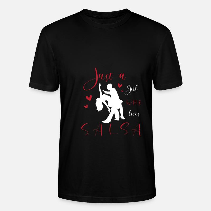 Danseuse de salsa Danseuse - T-shirt bio CRAFTER Stanley Stella Unisexe - noir