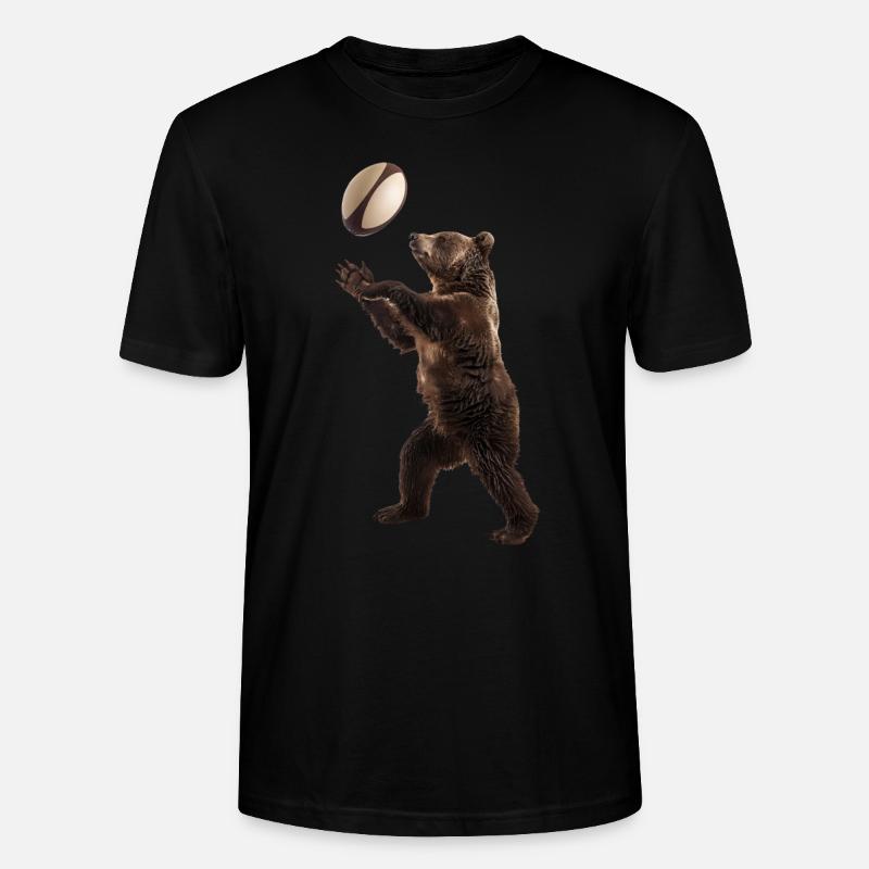 Tragen - Stanley/Stella Unisex Bio-T-Shirt CRAFTER - Schwarz
