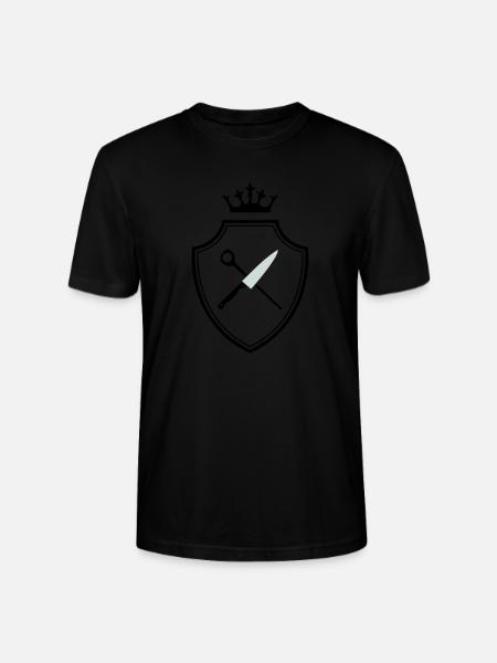 Koch Symbol - Stanley/Stella CRAFTER Unisex Organic T-Shirt - black