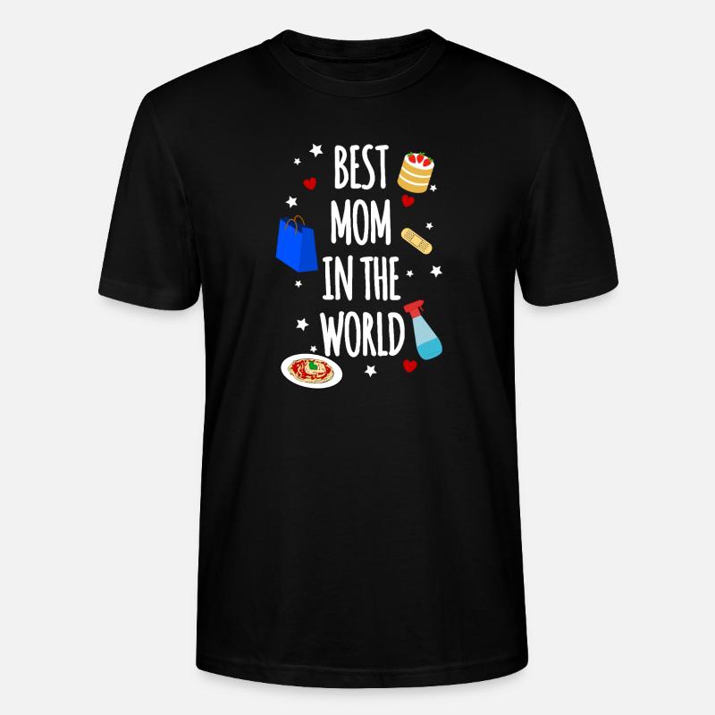 Beste Mama - Stanley/Stella Unisex Bio-T-Shirt CRAFTER - Schwarz