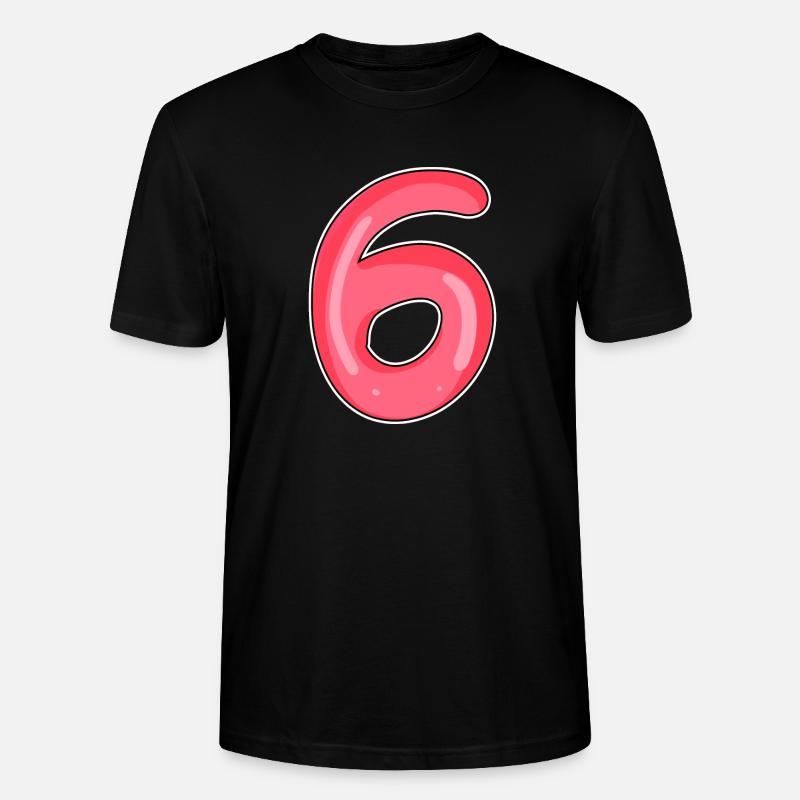 6 - Stanley/Stella Unisex Bio-T-Shirt CRAFTER - Schwarz
