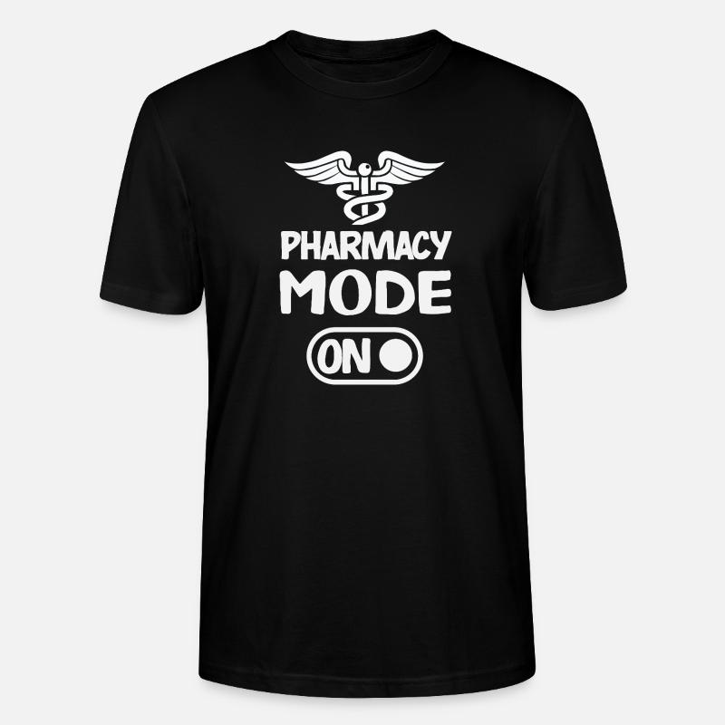 Apotheker Pharmazeutisch-technischer - Stanley/Stella Unisex Bio-T-Shirt CRAFTER - Schwarz