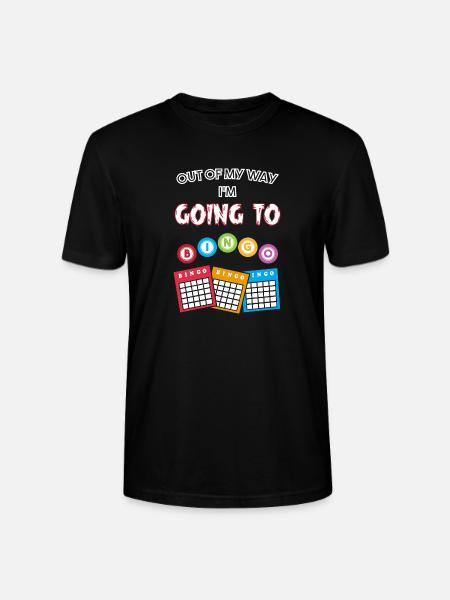 Bingo - Stanley/Stella Unisex Bio-T-Shirt CRAFTER - Schwarz