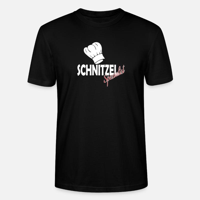 schnitzel - T-shirt bio CRAFTER Stanley Stella Unisexe - noir
