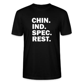 Classic popular design - Stanley/Stella CRAFTER Unisex Organic T-Shirt - black - Front - Alina (178cm) & Michal (187cm)