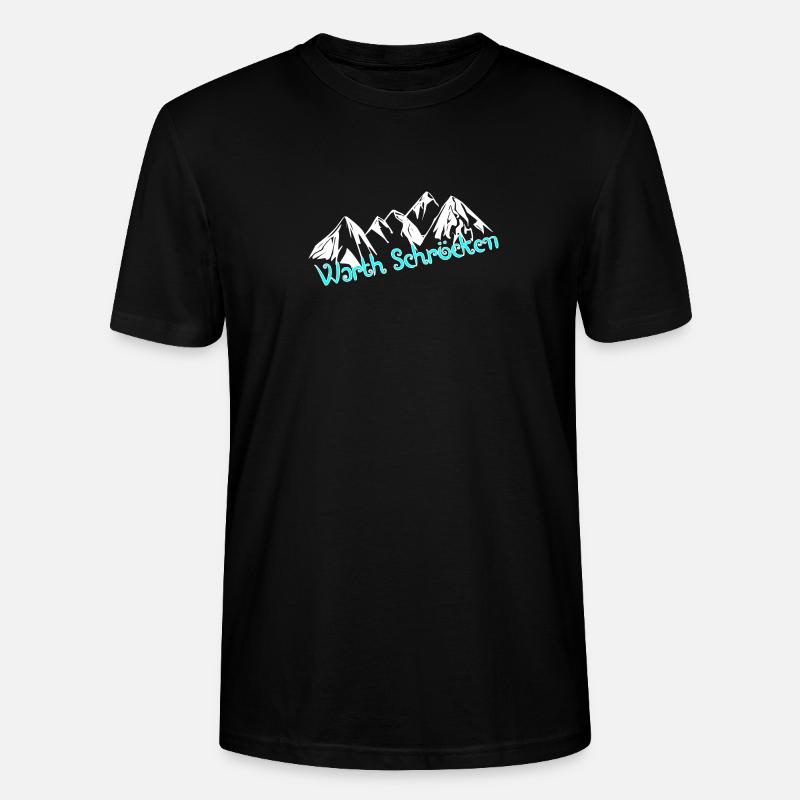 Warth Schröcken - Stanley/Stella Unisex Bio-T-Shirt CRAFTER - Schwarz