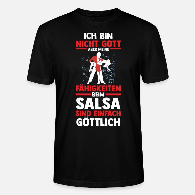 Danseuse de Salsa - T-shirt bio CRAFTER Stanley Stella Unisexe - noir