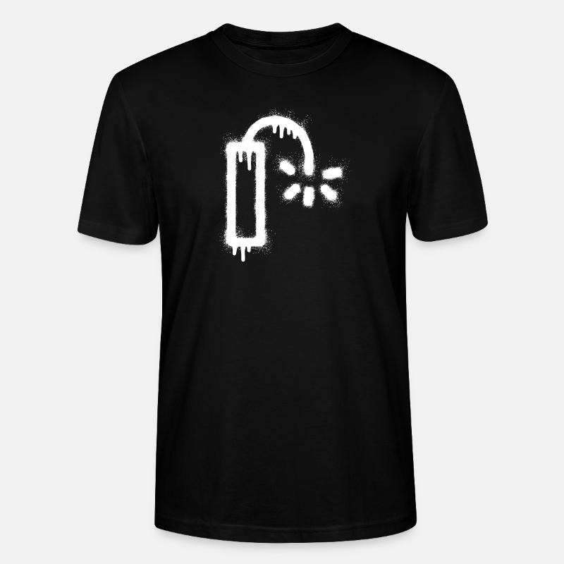 Dynamit Graffiti - Stanley/Stella Unisex Bio-T-Shirt CRAFTER - Schwarz