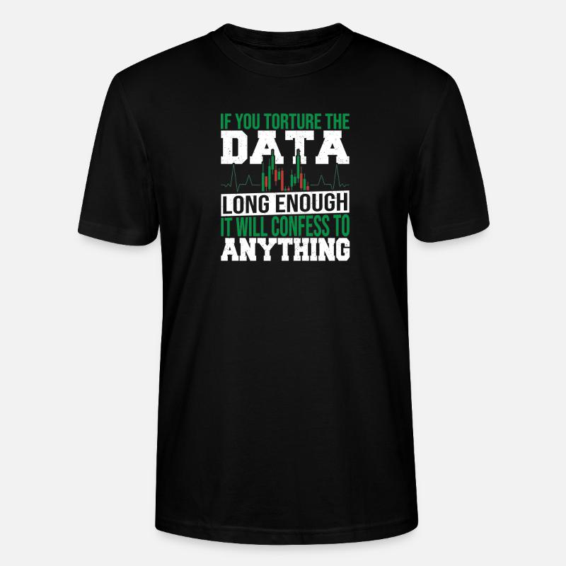 Datenanalyse Datenintegration Datenwissenschaft - Stanley/Stella Unisex Bio-T-Shirt CRAFTER - Schwarz