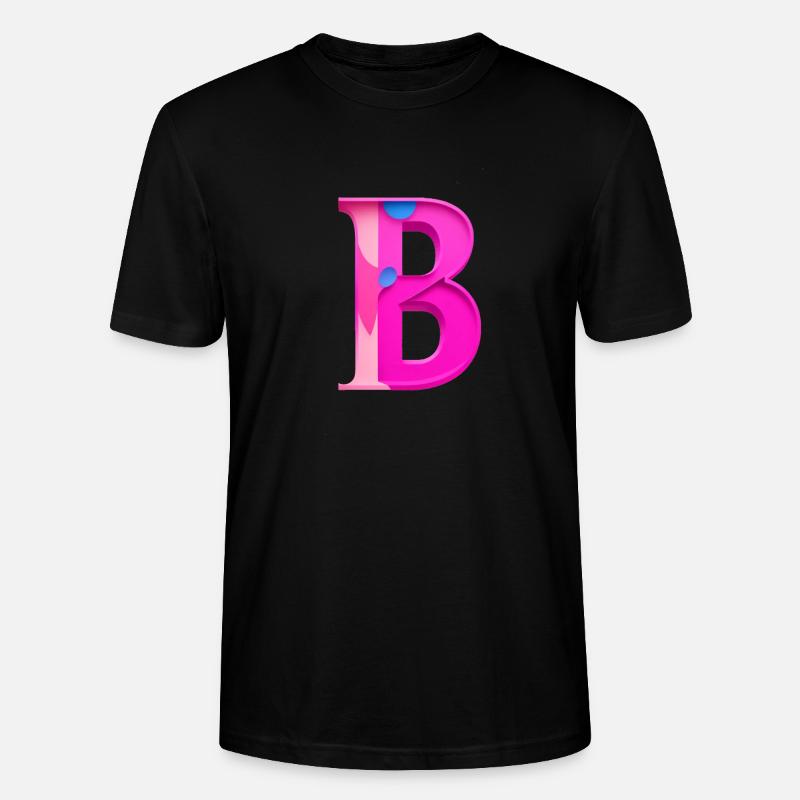 B - Stanley/Stella Unisex Bio-T-Shirt CRAFTER - Schwarz