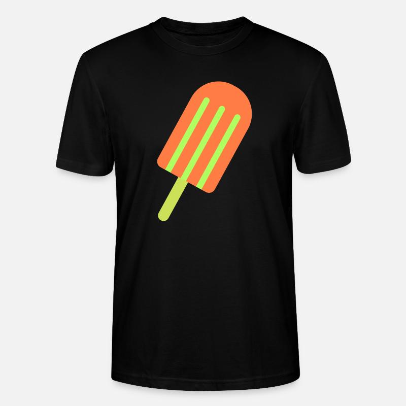 eis eiscreme 1 - Stanley/Stella Unisex Bio-T-Shirt CRAFTER - Schwarz