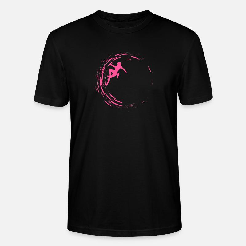 Bouldering - Stanley/Stella Unisex Bio-T-Shirt CRAFTER - Schwarz