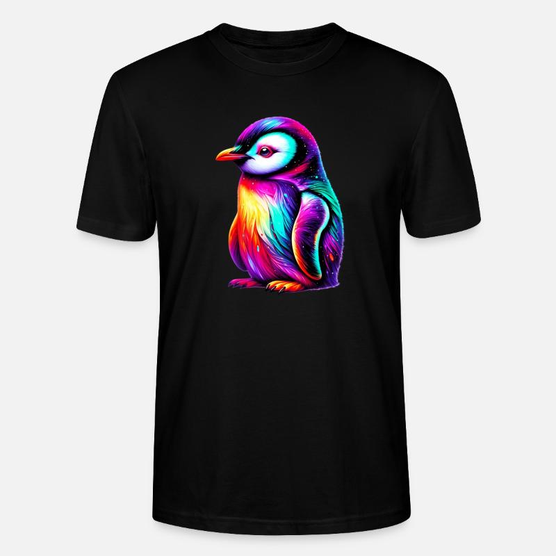 Pinguin - Stanley/Stella Unisex Bio-T-Shirt CRAFTER - Schwarz