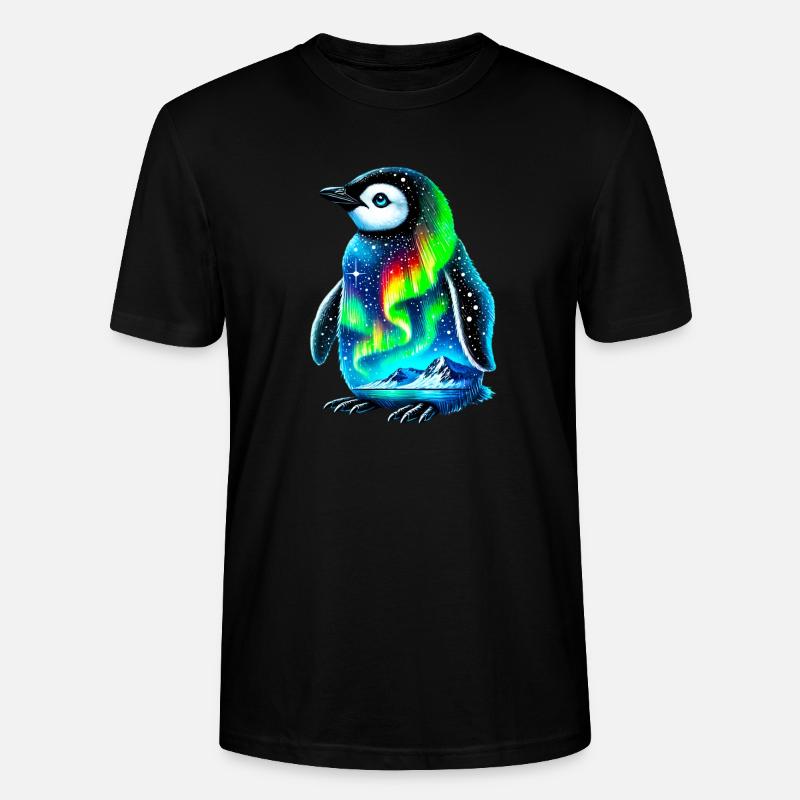 Pinguin - Stanley/Stella Unisex Bio-T-Shirt CRAFTER - Schwarz