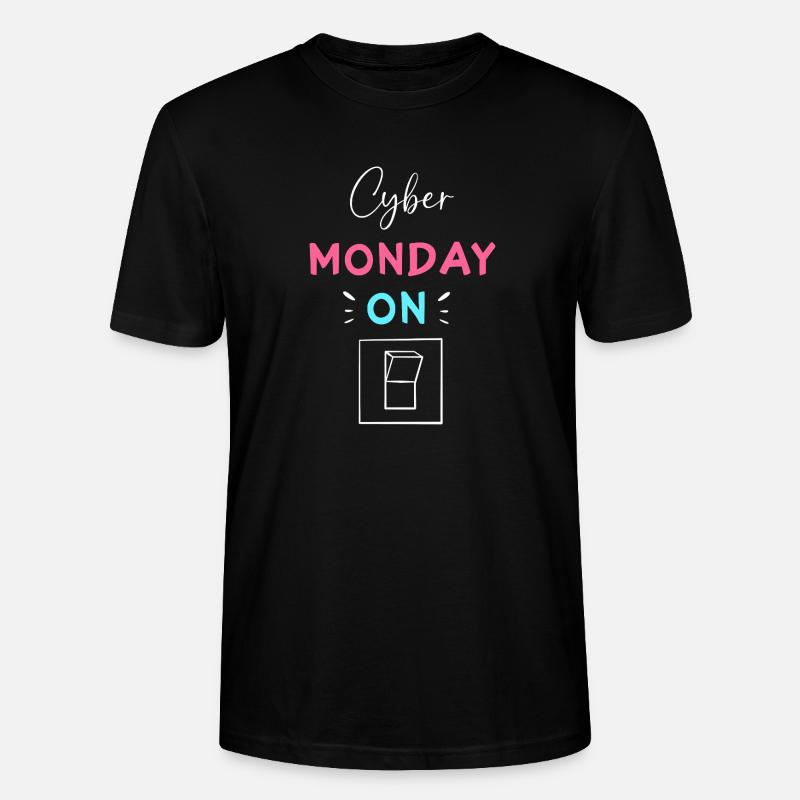 Cyber Monday Kaufrausch - Stanley/Stella Unisex Bio-T-Shirt CRAFTER - Schwarz