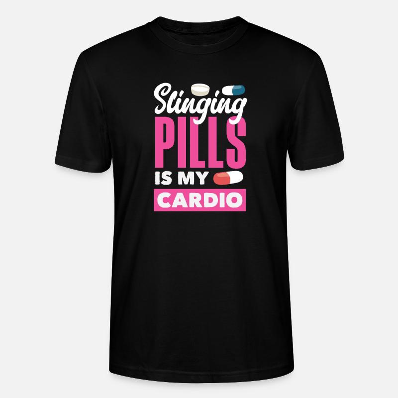 Apotheker Pharmazeutisch-technischer - Stanley/Stella Unisex Bio-T-Shirt CRAFTER - Schwarz