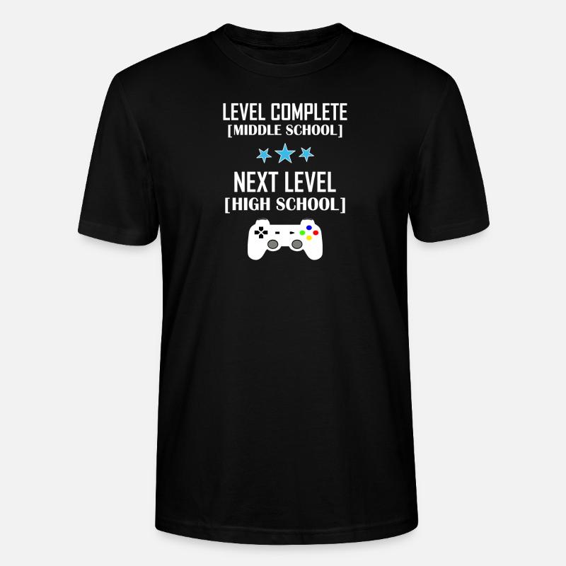ÉCOLE SECONDAIRE - T-shirt bio CRAFTER Stanley Stella Unisexe - noir