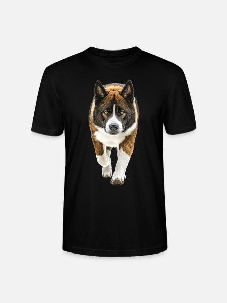 Akita - Stanley/Stella Unisex Bio-T-Shirt CRAFTER - Schwarz