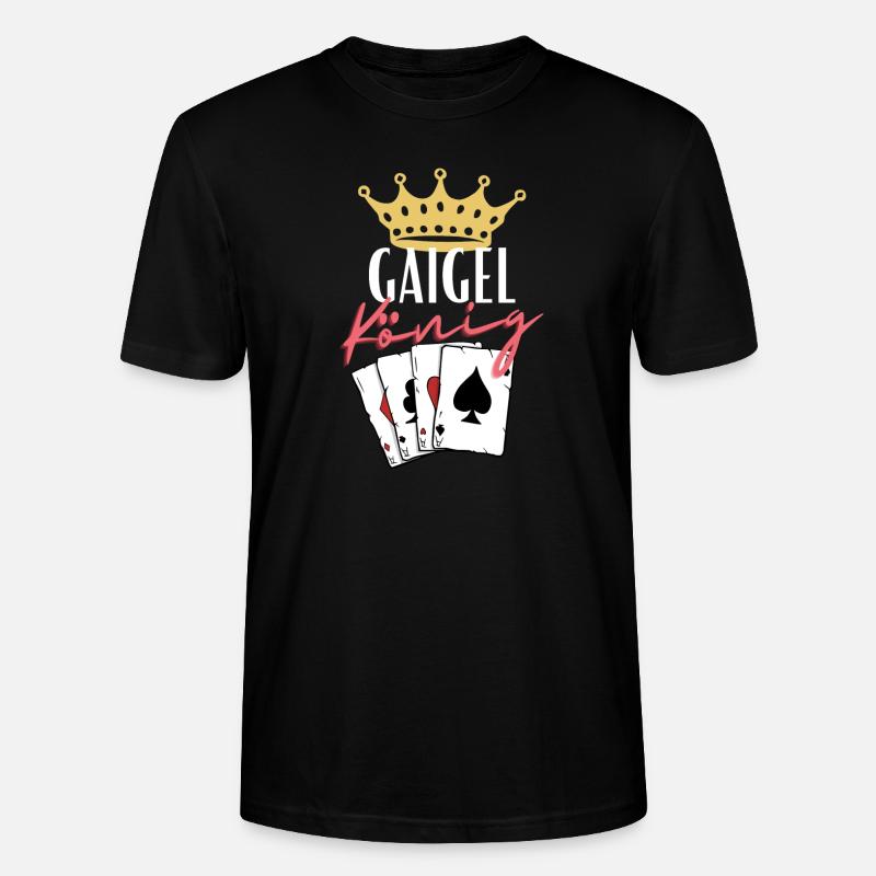 Roi Gaigel - T-shirt bio CRAFTER Stanley Stella Unisexe - noir