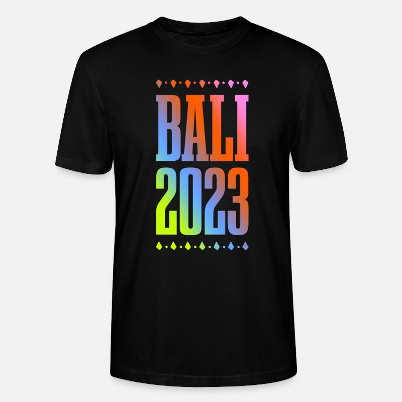 Bali 2023 - T-shirt bio CRAFTER Stanley Stella Unisexe - noir