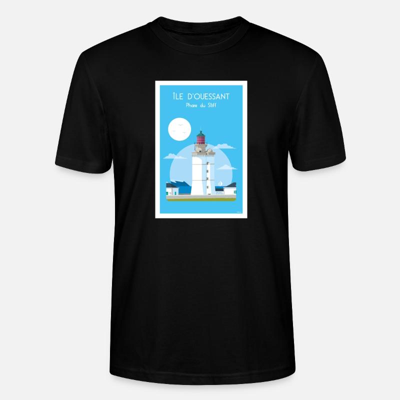 STEIFER LEUCHTTURM - Stanley/Stella Unisex Bio-T-Shirt CRAFTER - Schwarz