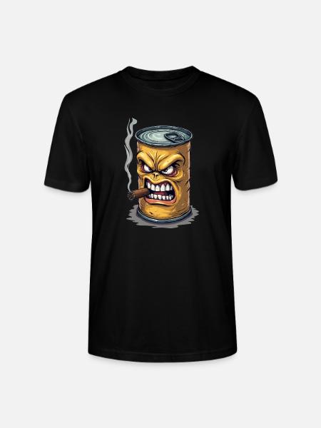 Tin - Stanley/Stella CRAFTER Unisex Organic T-Shirt - black