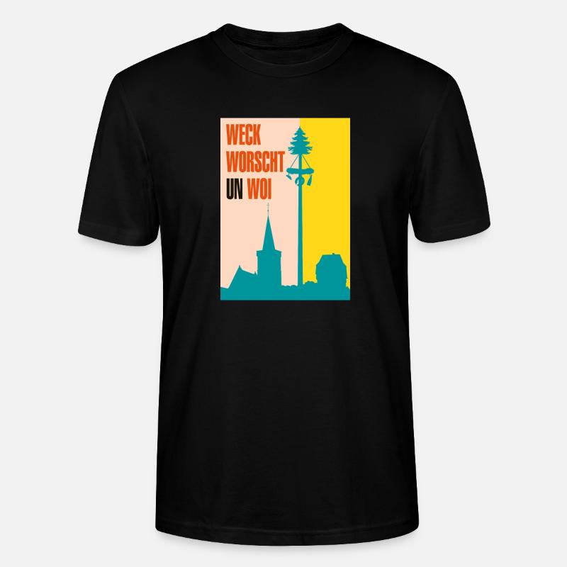 Die 3-faltigkeit der Kerb - Stanley/Stella Unisex Bio-T-Shirt CRAFTER - Schwarz