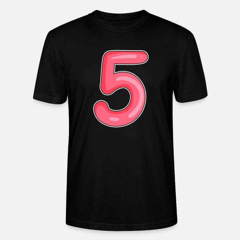 5 - Stanley/Stella Unisex Bio-T-Shirt CRAFTER - Schwarz
