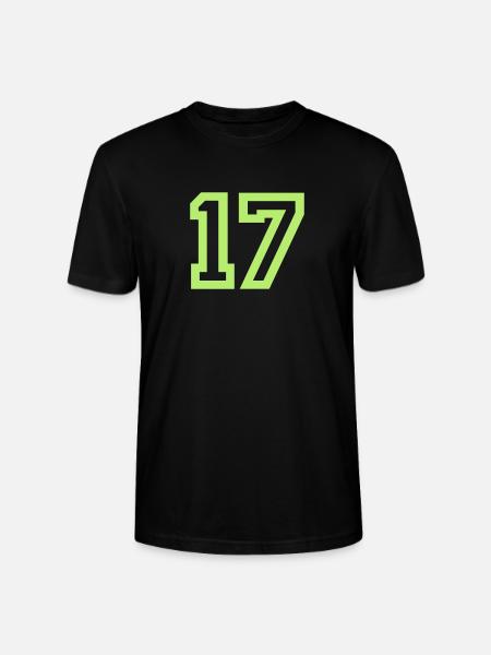 17 Collegestyle - Stanley/Stella Unisex Bio-T-Shirt CRAFTER - Schwarz