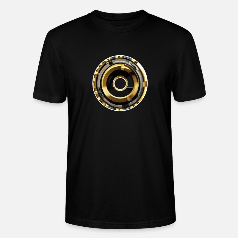 Quantenbogen-Reaktor - Stanley/Stella Unisex Bio-T-Shirt CRAFTER - Schwarz