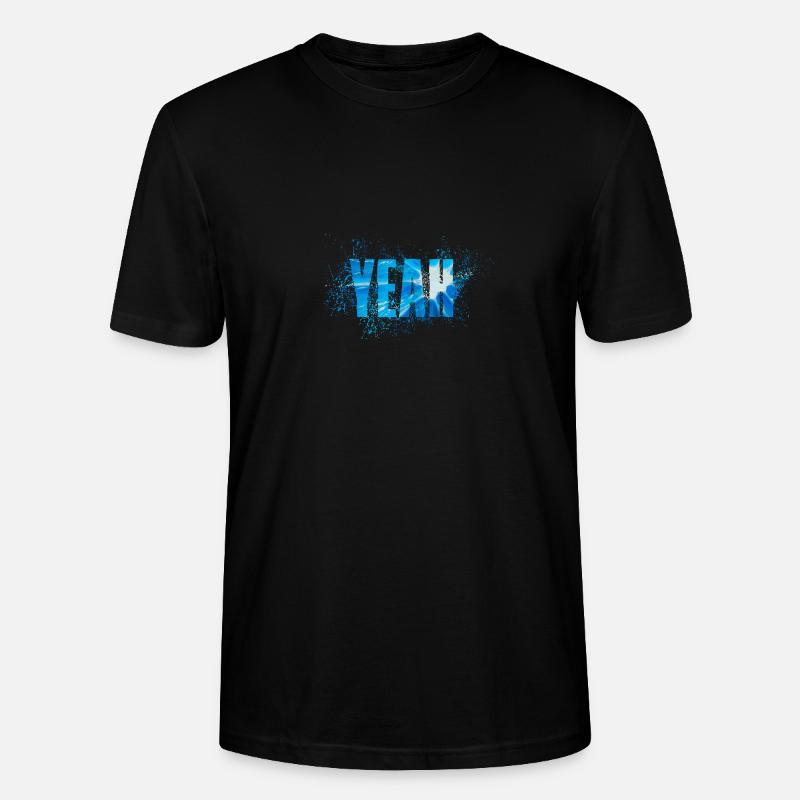 Yeah - Stanley/Stella Unisex Bio-T-Shirt CRAFTER - Schwarz