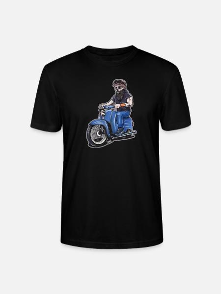 Zweitackt forever - Stanley/Stella CRAFTER Unisex Organic T-Shirt - black