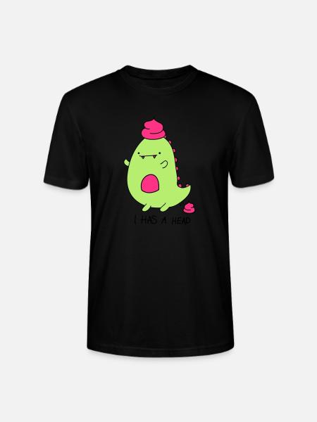 Dinosaur - Stanley/Stella CRAFTER Unisex Organic T-Shirt - black