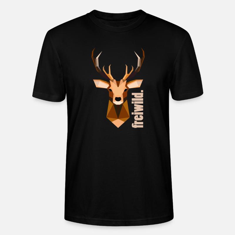 Freiwild. - Stanley/Stella Unisex Bio-T-Shirt CRAFTER - Schwarz