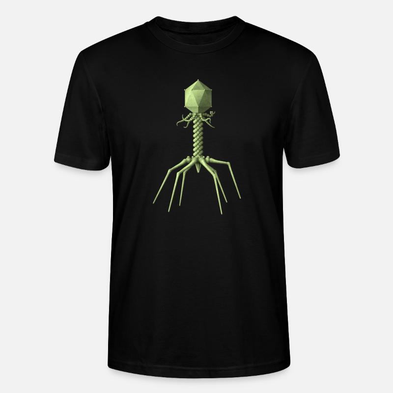 Phage - Stanley/Stella Unisex Bio-T-Shirt CRAFTER - Schwarz