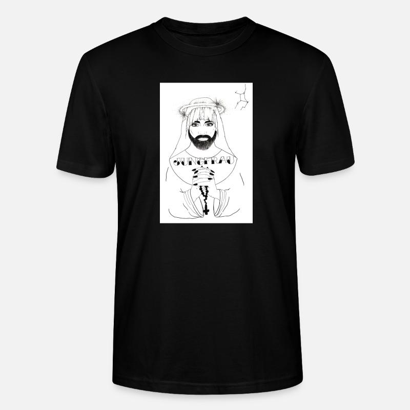 Jungfrau Sternzeichen - Stanley/Stella Unisex Bio-T-Shirt CRAFTER - Schwarz