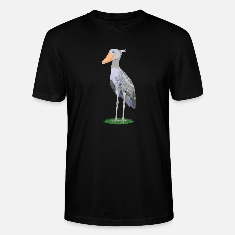Steffen, Schuhschnabel - Stanley/Stella Unisex Bio-T-Shirt CRAFTER - Schwarz