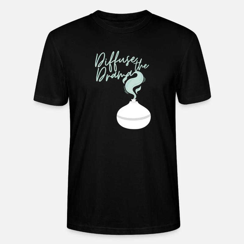 Diffuser le drame - T-shirt bio CRAFTER Stanley Stella Unisexe - noir