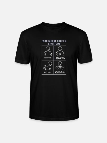 Krebs Speiseröhre Chemo Krebs-Überlebender - Stanley/Stella Unisex Bio-T-Shirt CRAFTER - Schwarz