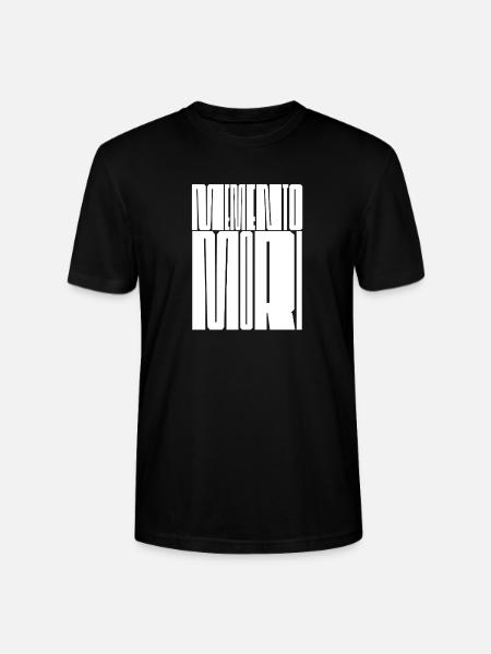 memento mori Typografie - Stanley/Stella Unisex Bio-T-Shirt CRAFTER - Schwarz