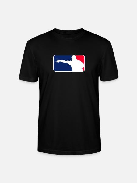 Ligue de fléchettes 🎯 - T-shirt bio CRAFTER Stanley Stella Unisexe - noir