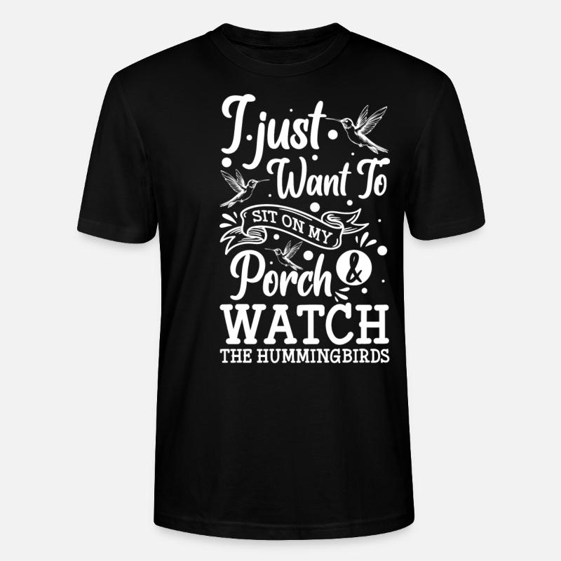 Vögel Mindtopia - Stanley/Stella Unisex Bio-T-Shirt CRAFTER - Schwarz