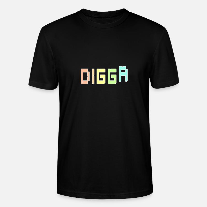 Digga - Stanley/Stella Unisex Bio-T-Shirt CRAFTER - Schwarz