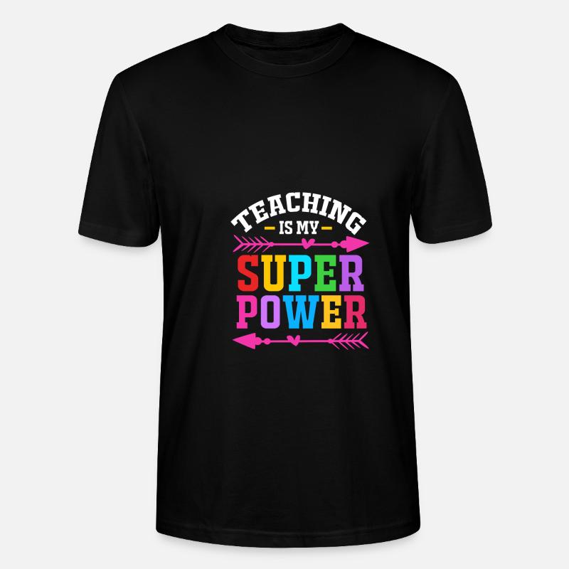 Lehrer der Mittelstufe - Stanley/Stella Unisex Bio-T-Shirt CRAFTER - Schwarz