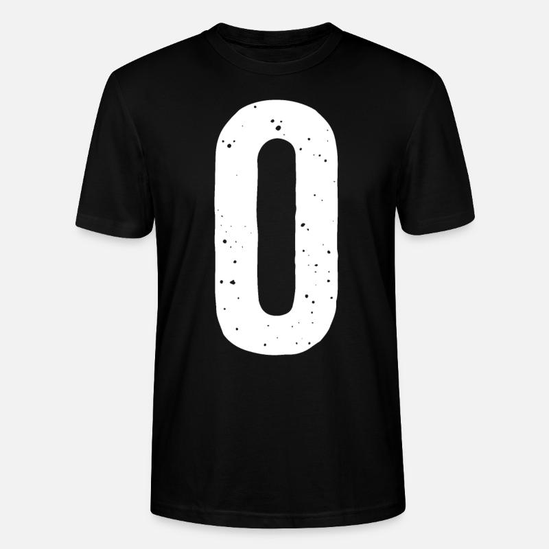 O Buchstabe - Stanley/Stella Unisex Bio-T-Shirt CRAFTER - Schwarz