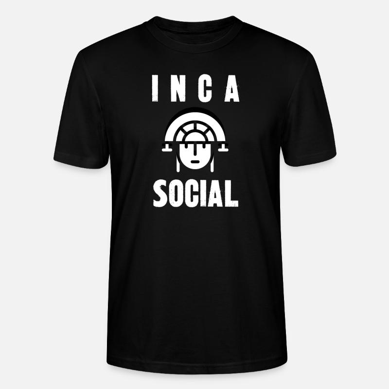 inca social - T-shirt bio CRAFTER Stanley Stella Unisexe - noir