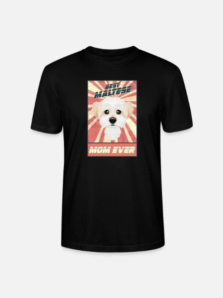 Beste Maltese moeder ooit ik Maltese minnaar - Stanley/Stella Uniseks bio-T-shirt CRAFTER - zwart