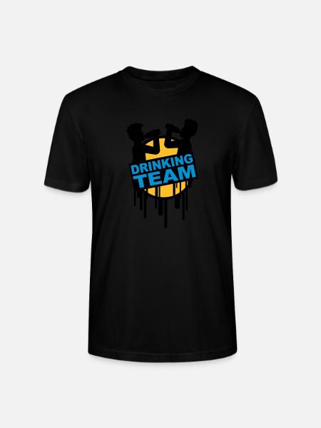 drinking_team_graffiti_stamp - T-shirt bio CRAFTER Stanley Stella Unisexe - noir