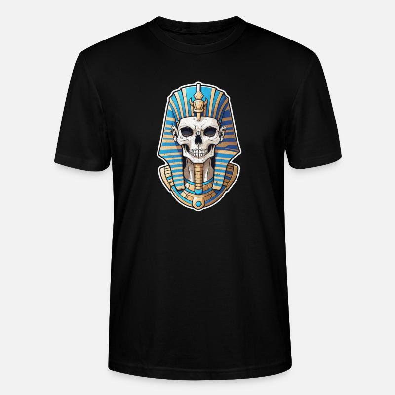 pharaon- momie - egypte - T-shirt bio CRAFTER Stanley Stella Unisexe - noir